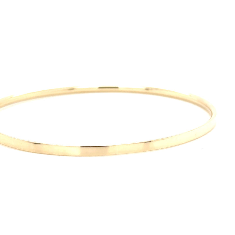 9ct Yellow Gold ESL Handmade Bangle  8.8grms