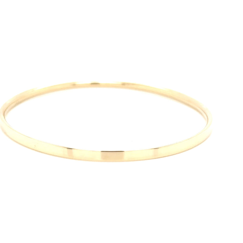 9ct Yellow Gold ESL Handmade Bangle  8.8grms