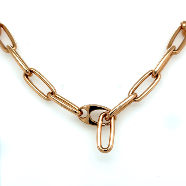 18ct Rose Gold Laguna 7mm 50.5cm Necklet