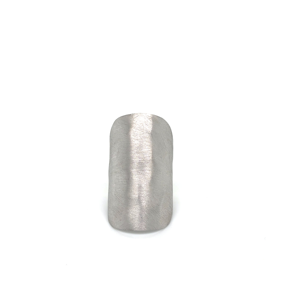 Aquaforte Silver Brushed Ring