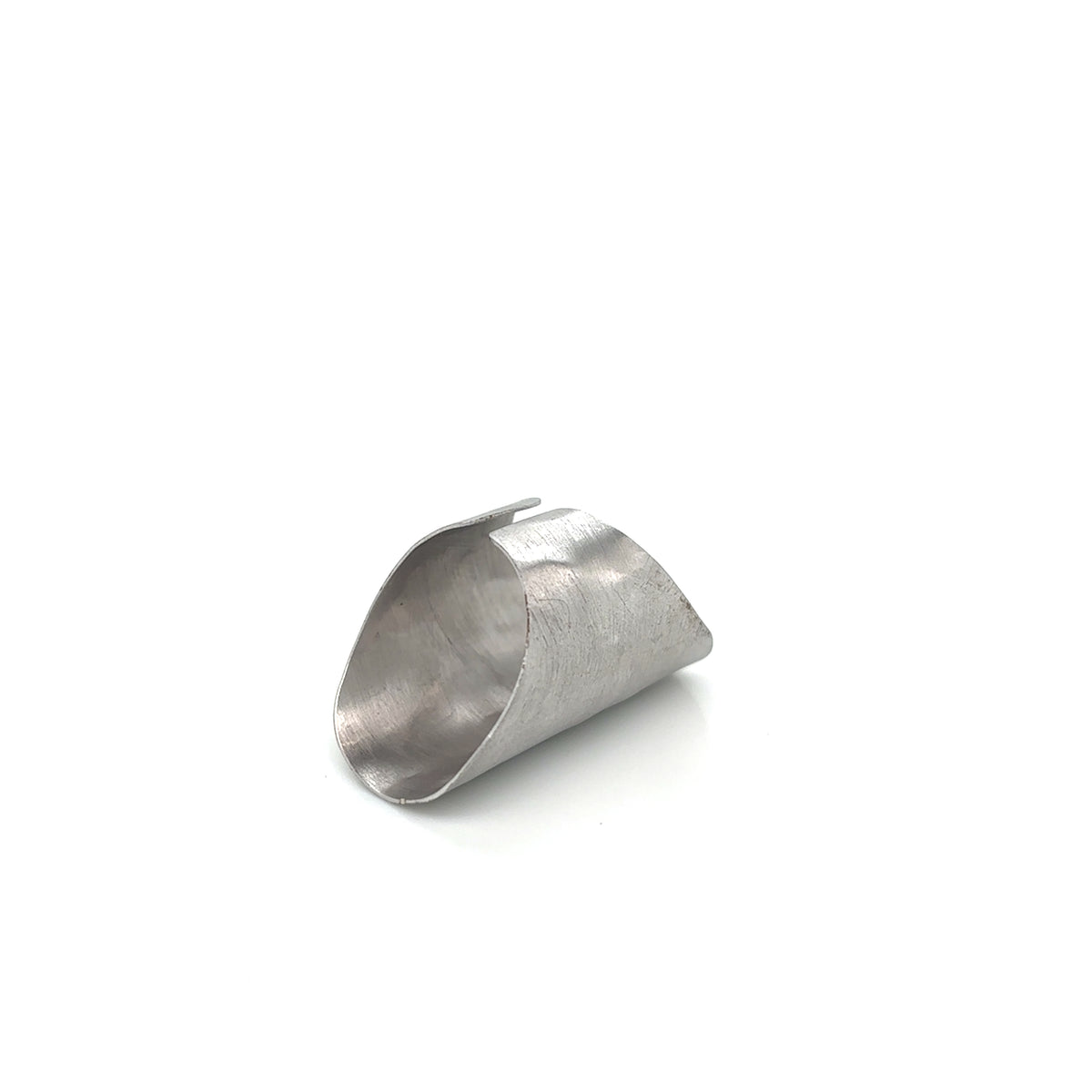 Aquaforte Silver Brushed Ring