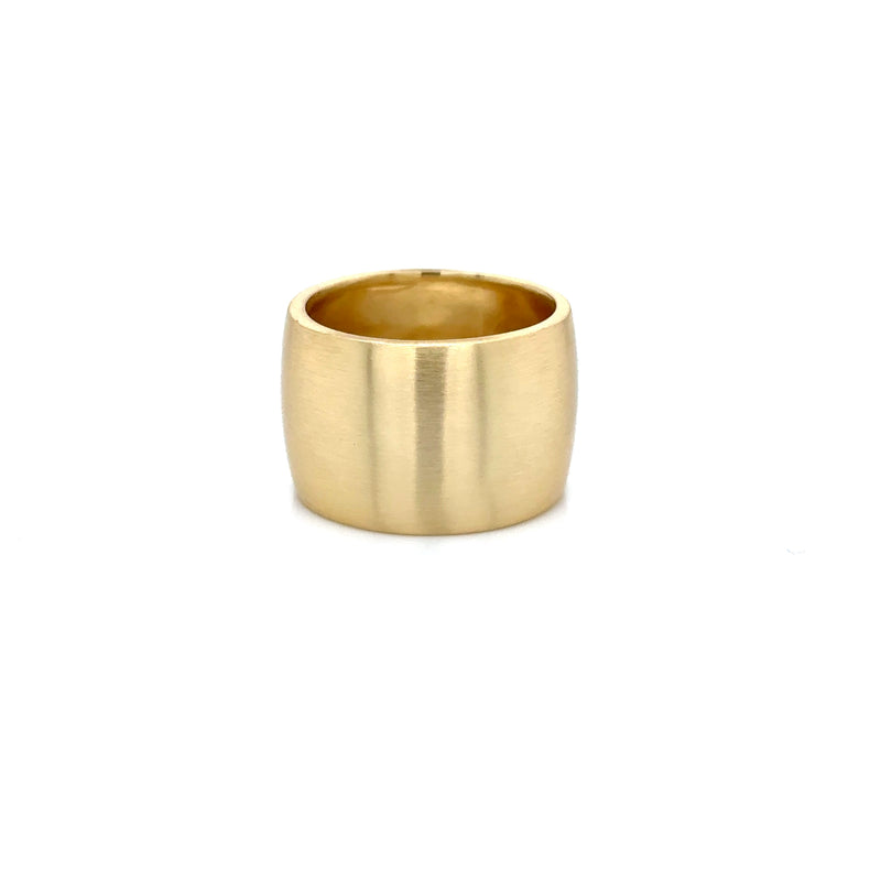 Aquaforte Gold Plated Round Ring