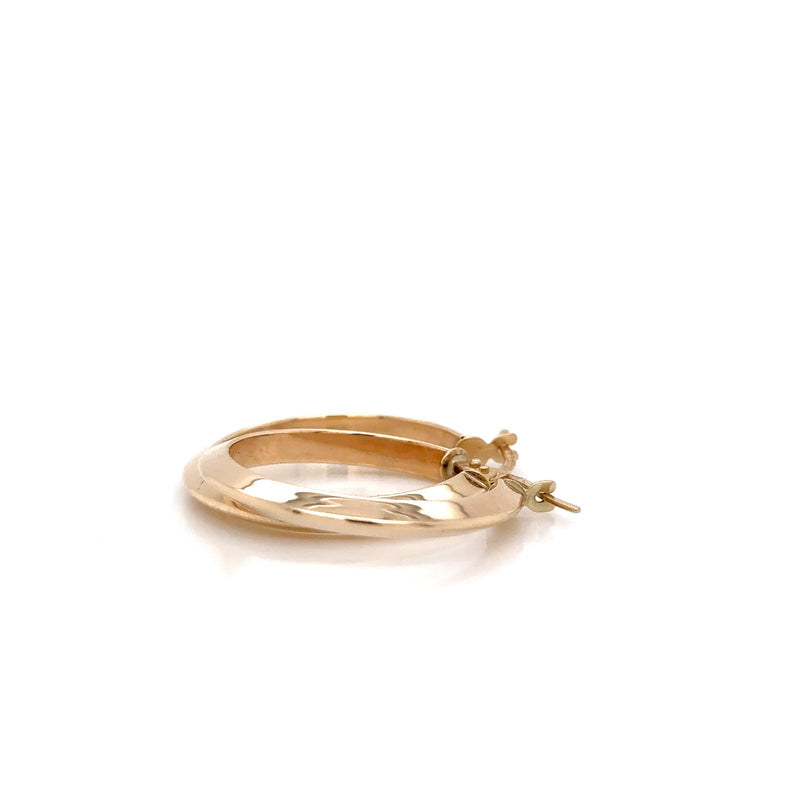 9ct Yellow Gold Hoops