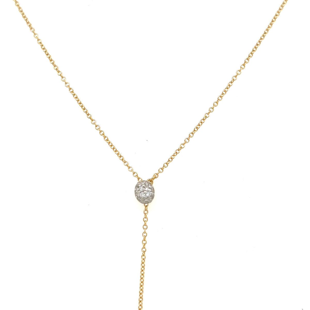 Nanis 18ct Yellow Gold Diamond Pendant