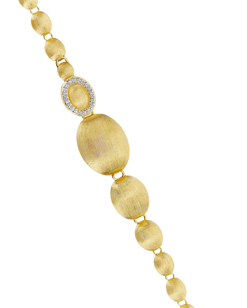 Nanis 18ct Yellow Gold Diamond Necklet