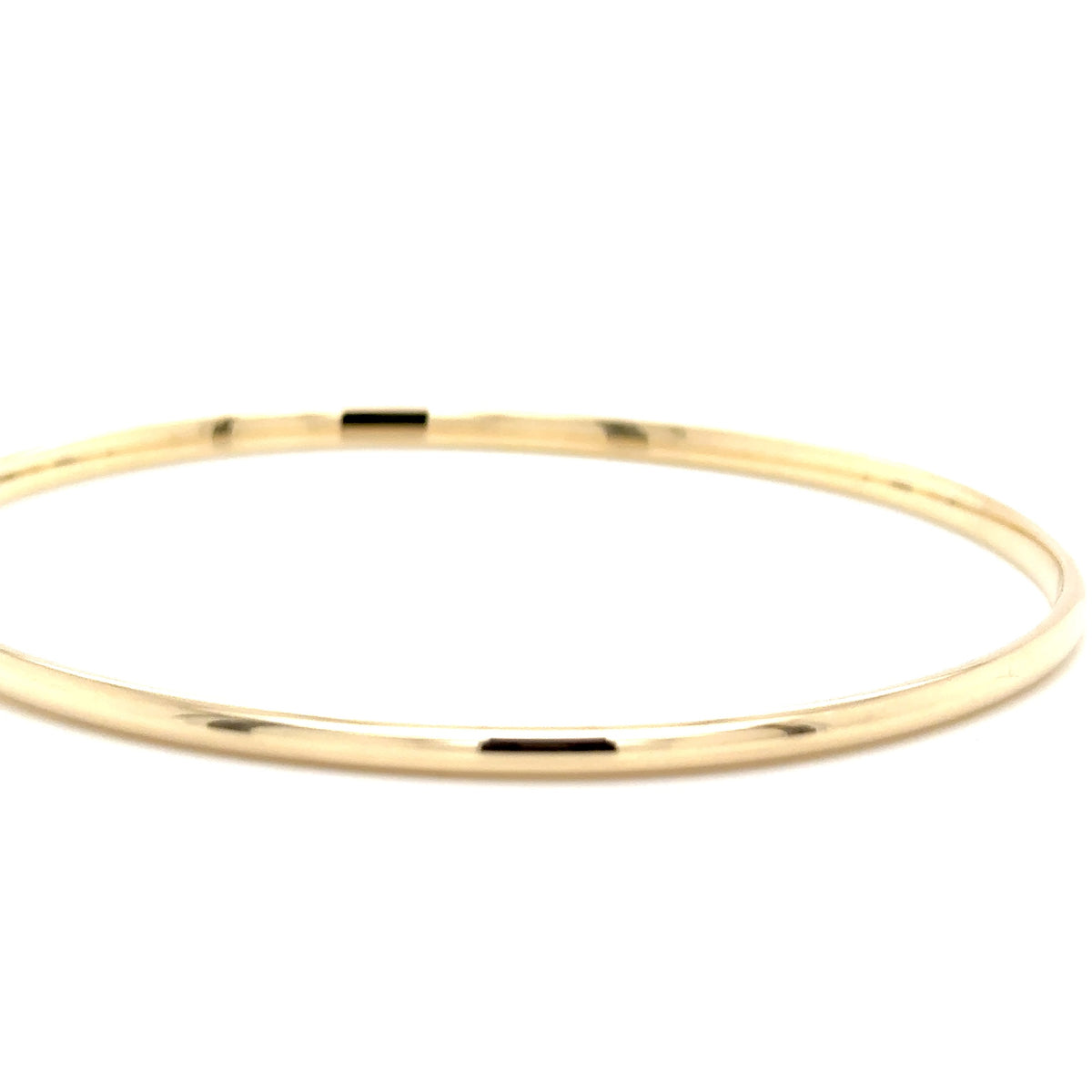 9ct Yellow Gold Handmade ESL Bangle 7.2grm POA depending on hand size please contact the store