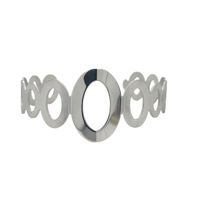 Aquaforte Silver Bangle