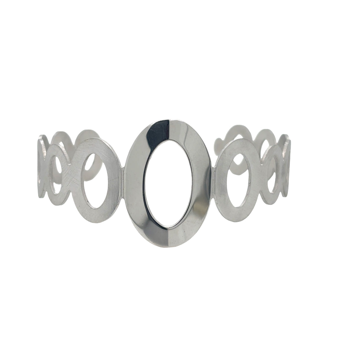 Aquaforte Silver Bangle