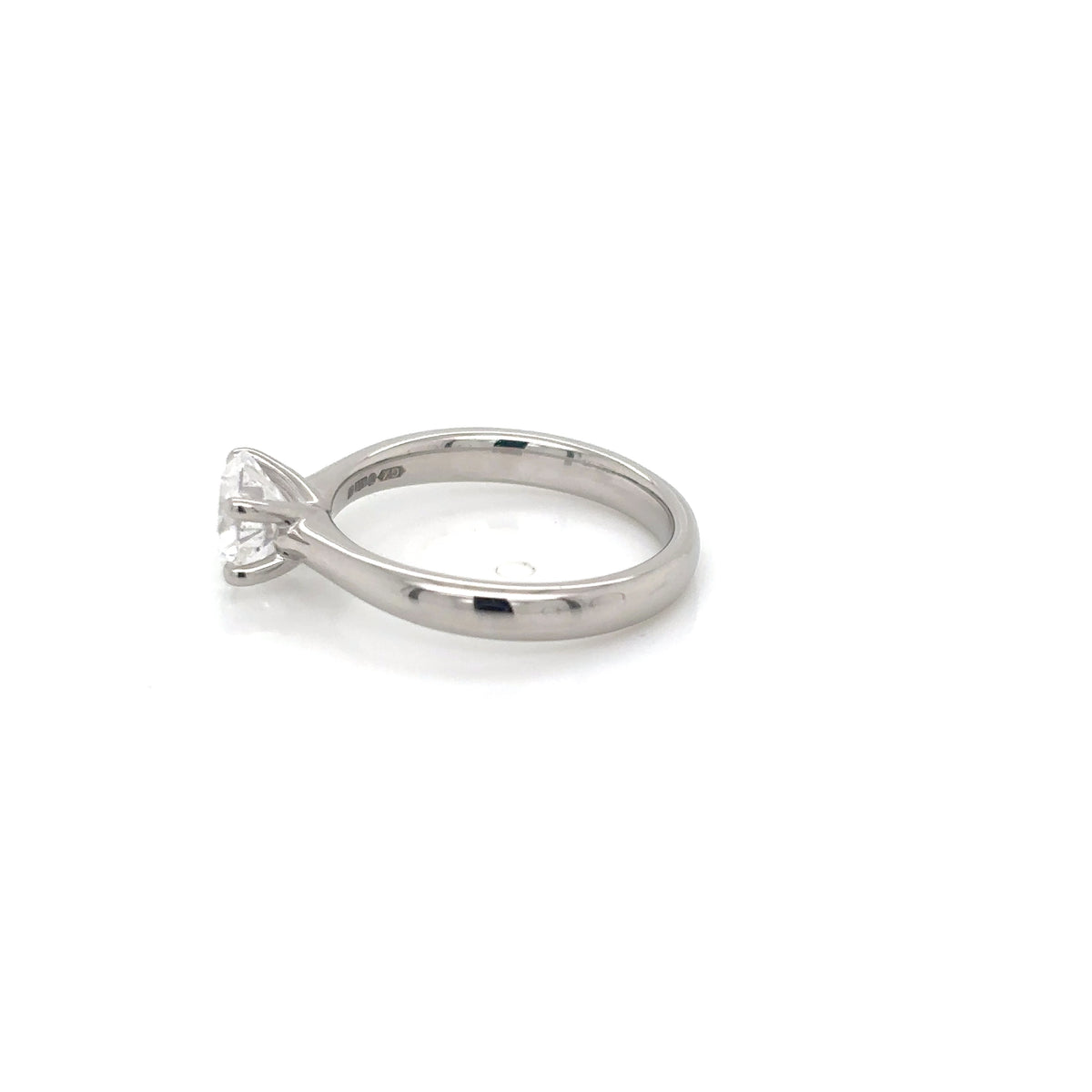 Platinum Diamond Solitaire Ring 1.01ct