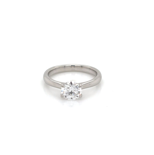 Platinum Diamond Solitaire Ring 1.01ct