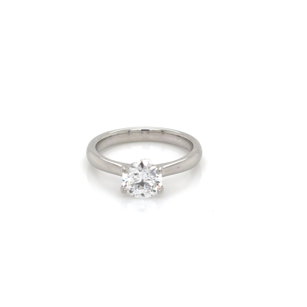 Platinum Diamond Solitaire Ring 1.01ct
