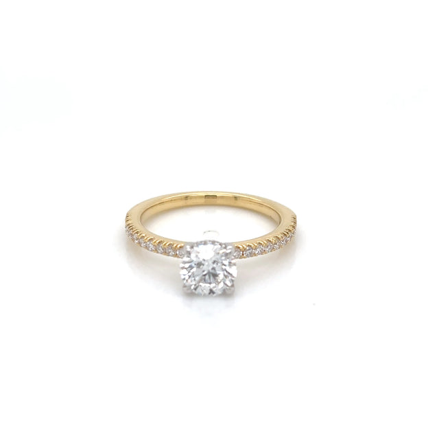 18ct Yellow Gold 1.15ct Diamond Solitaire Ring