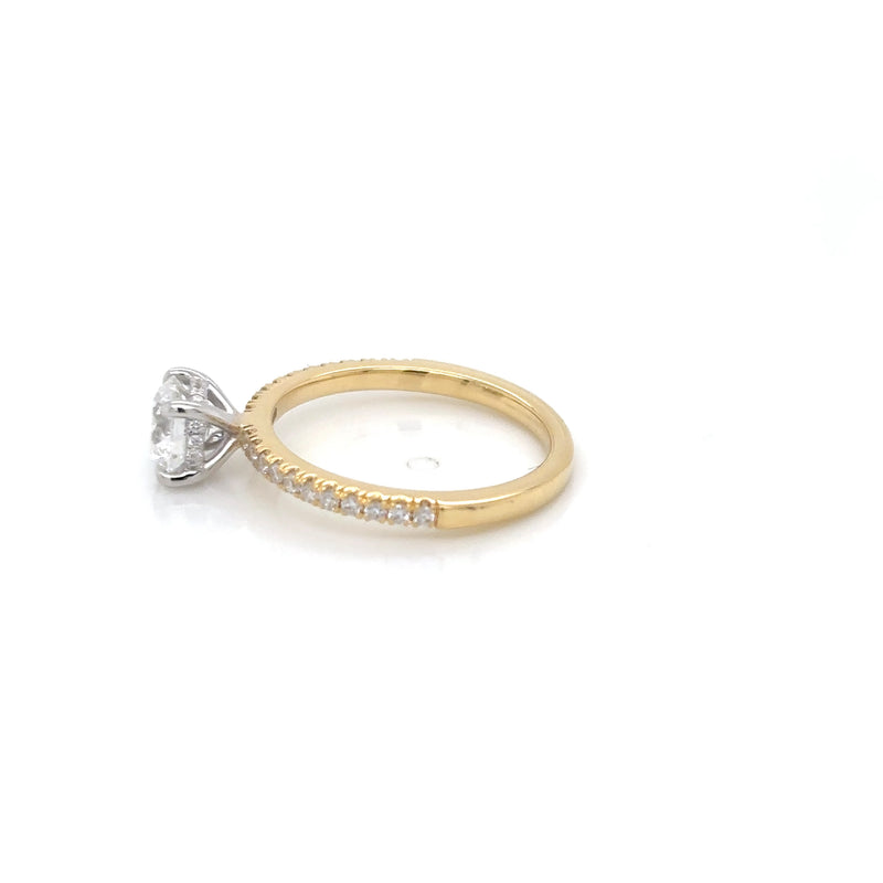 18ct Yellow Gold 1.15ct Diamond Solitaire Ring