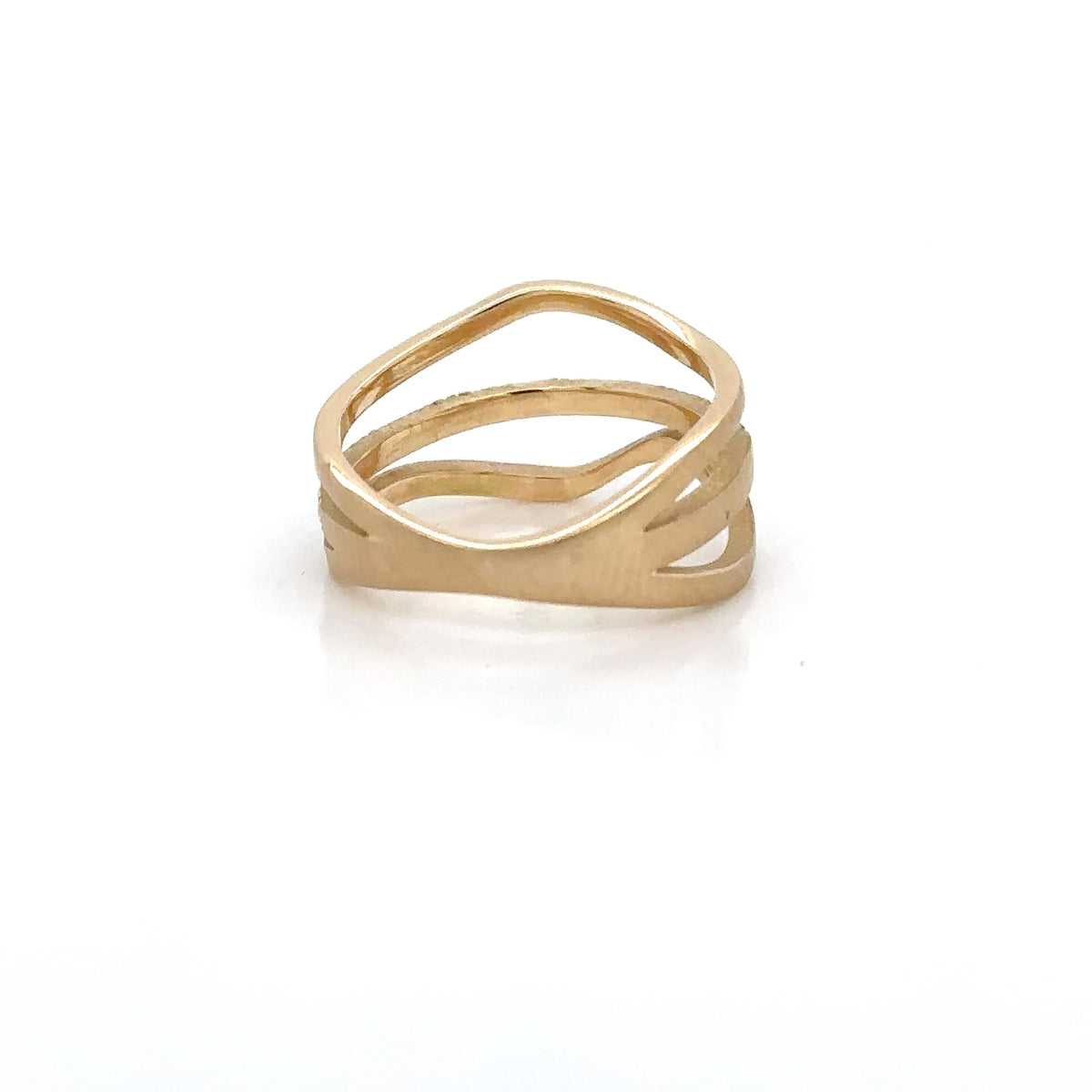 14ct Yellow Gold Cascade Ring