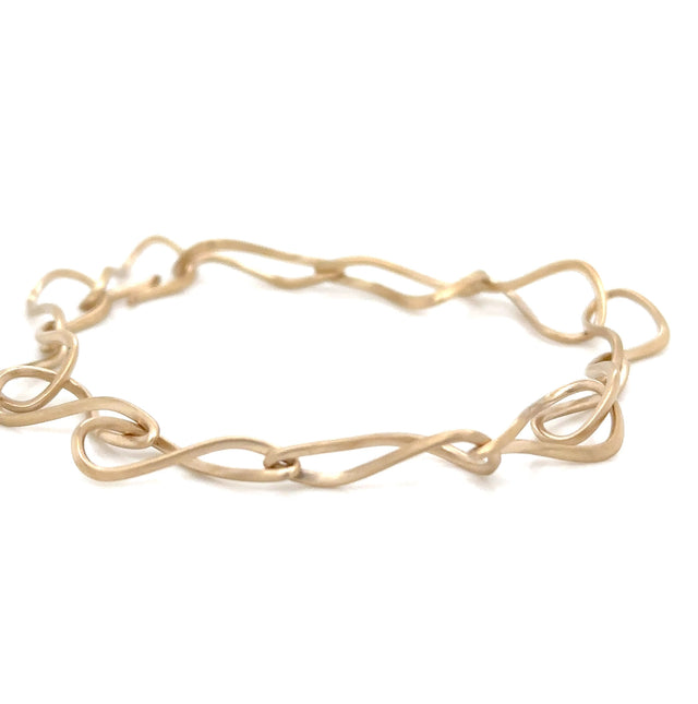 14ct Yellow Gold Cascade Bracelet