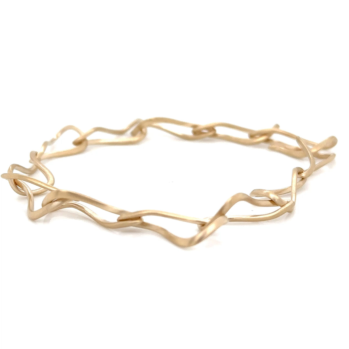 14ct Yellow Gold Cascade Bracelet