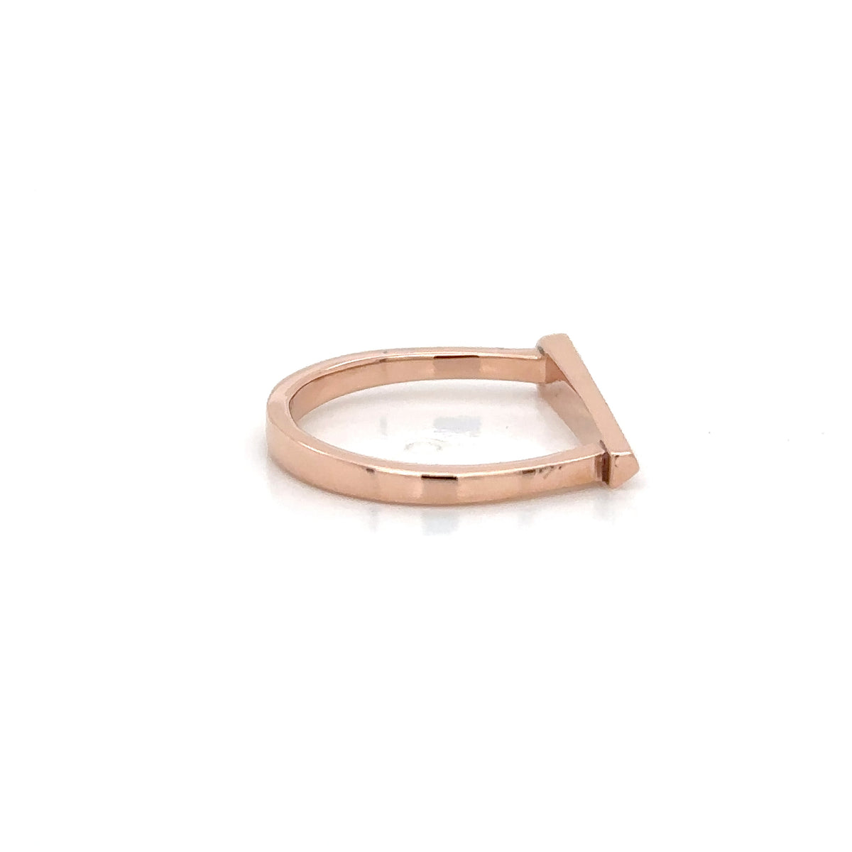 14ct Rose Gold Cascade Ring
