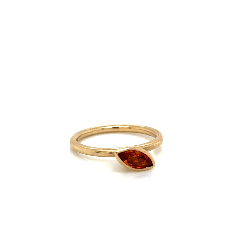 9ct Y gold sapphire stacking ring