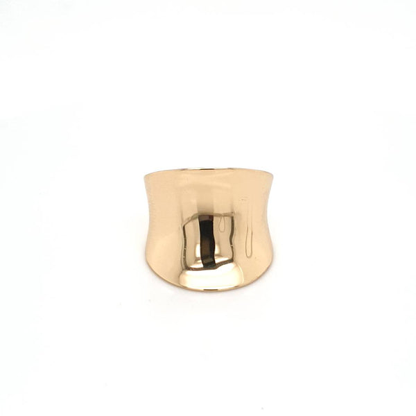 Gold plated ring