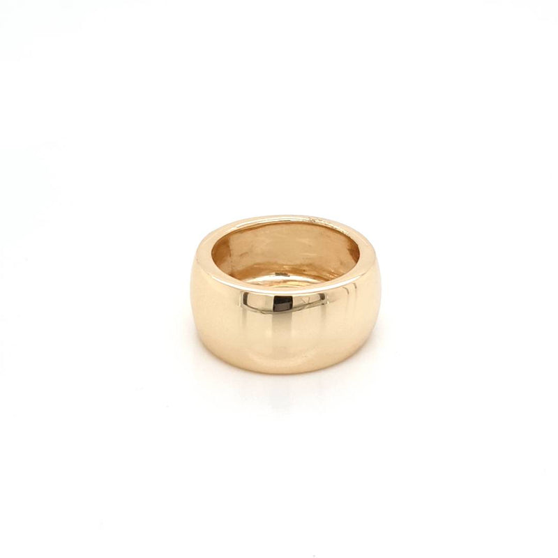 Gold plated ring