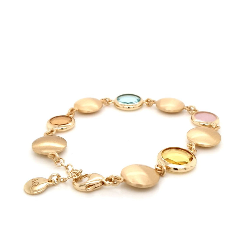 Aquaforte Gold Plated Fancy Bracelet