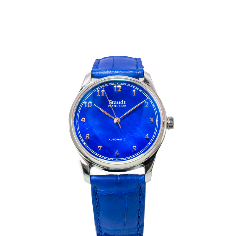 Staudt Prelude Petit Blue Mother of Pearl Automatic watch