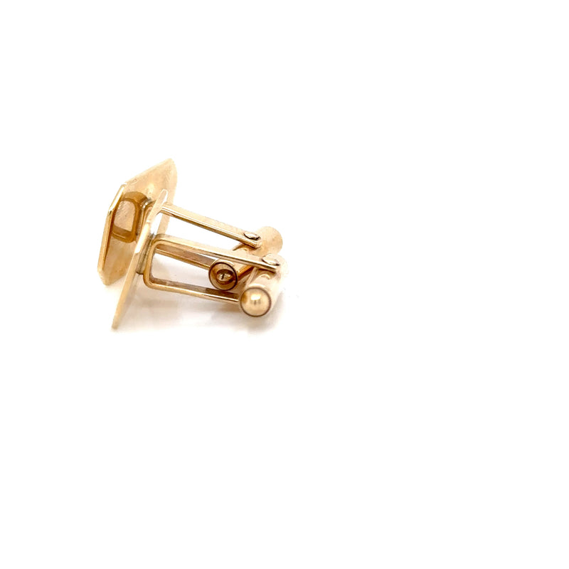 9ct Yellow gold Cufflinks