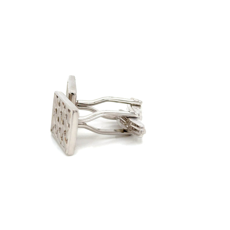 Sterling Silver Gate Style Cufflinks