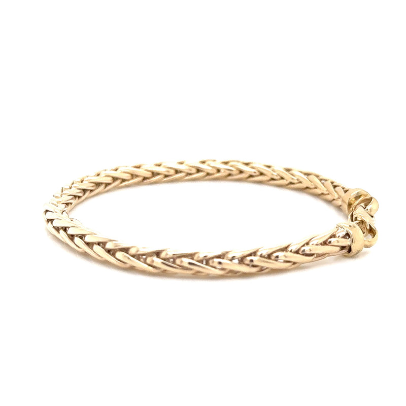 9ct Yellow Gold 5mm Spiga Bracelet