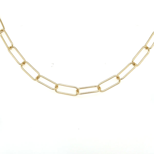 9ct Yellow Gold Oval Link Chain