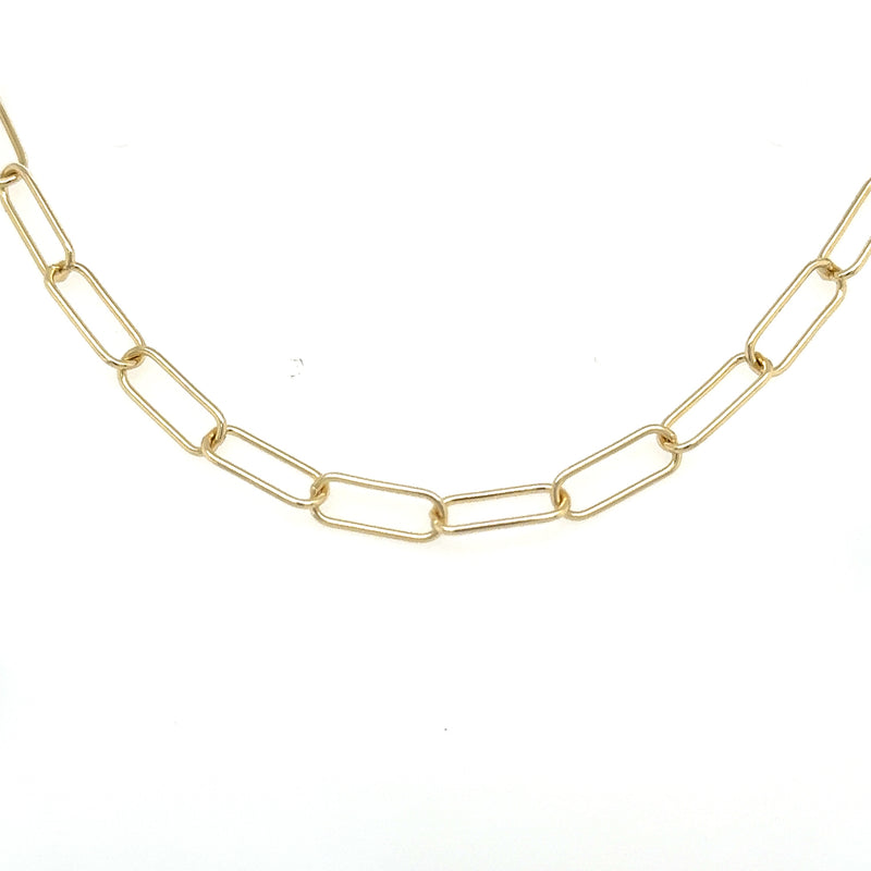 9ct Yellow Gold Oval Link Chain