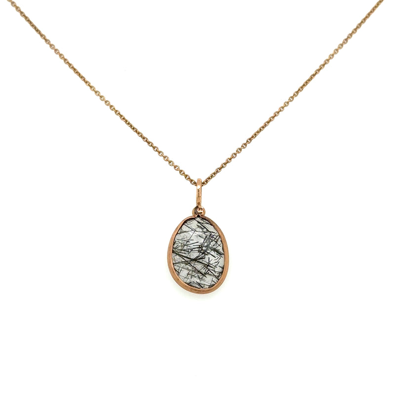 9ct Rose Gold Pendant and Chain