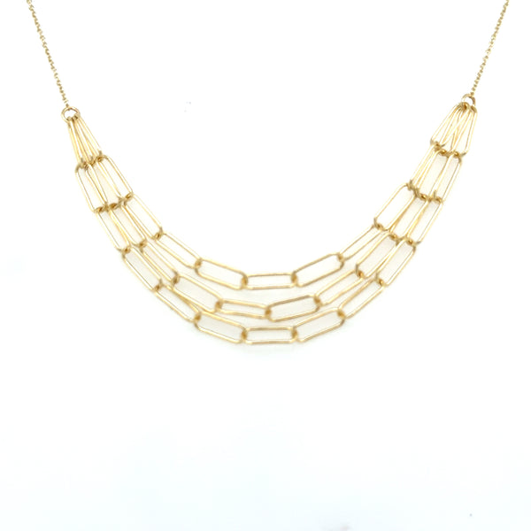 9ct Yellow Gold Multi Link Pendent