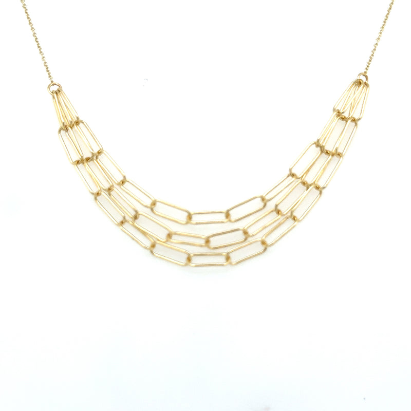 9ct Yellow Gold Multi Link Pendent