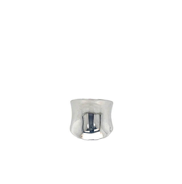 Aquaforte Silver Polished Ring