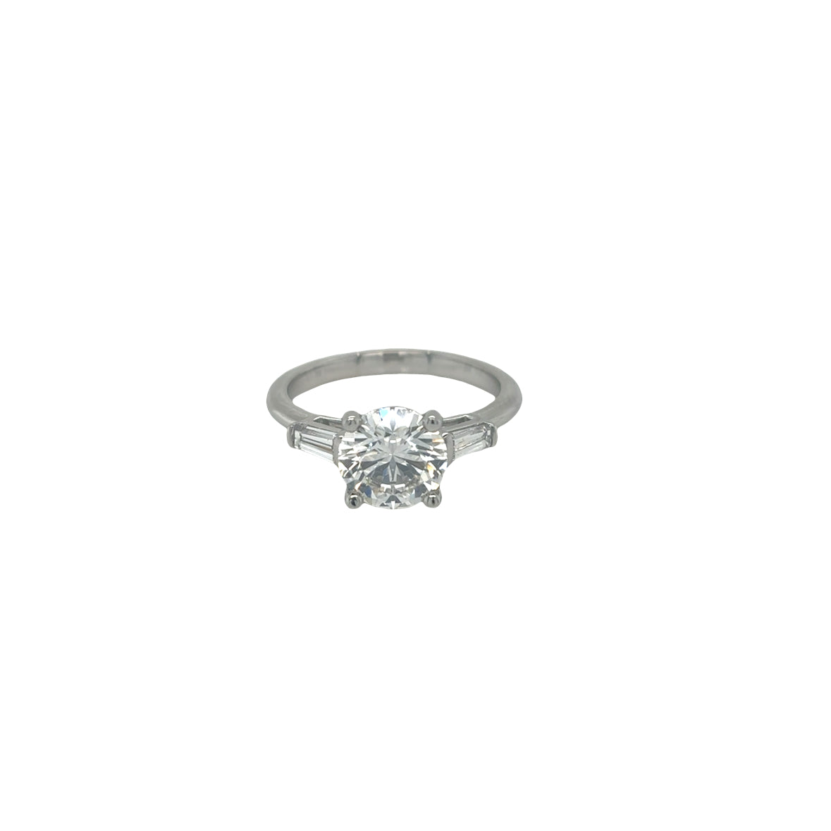 Platinum Lab Grown Diamond Ring