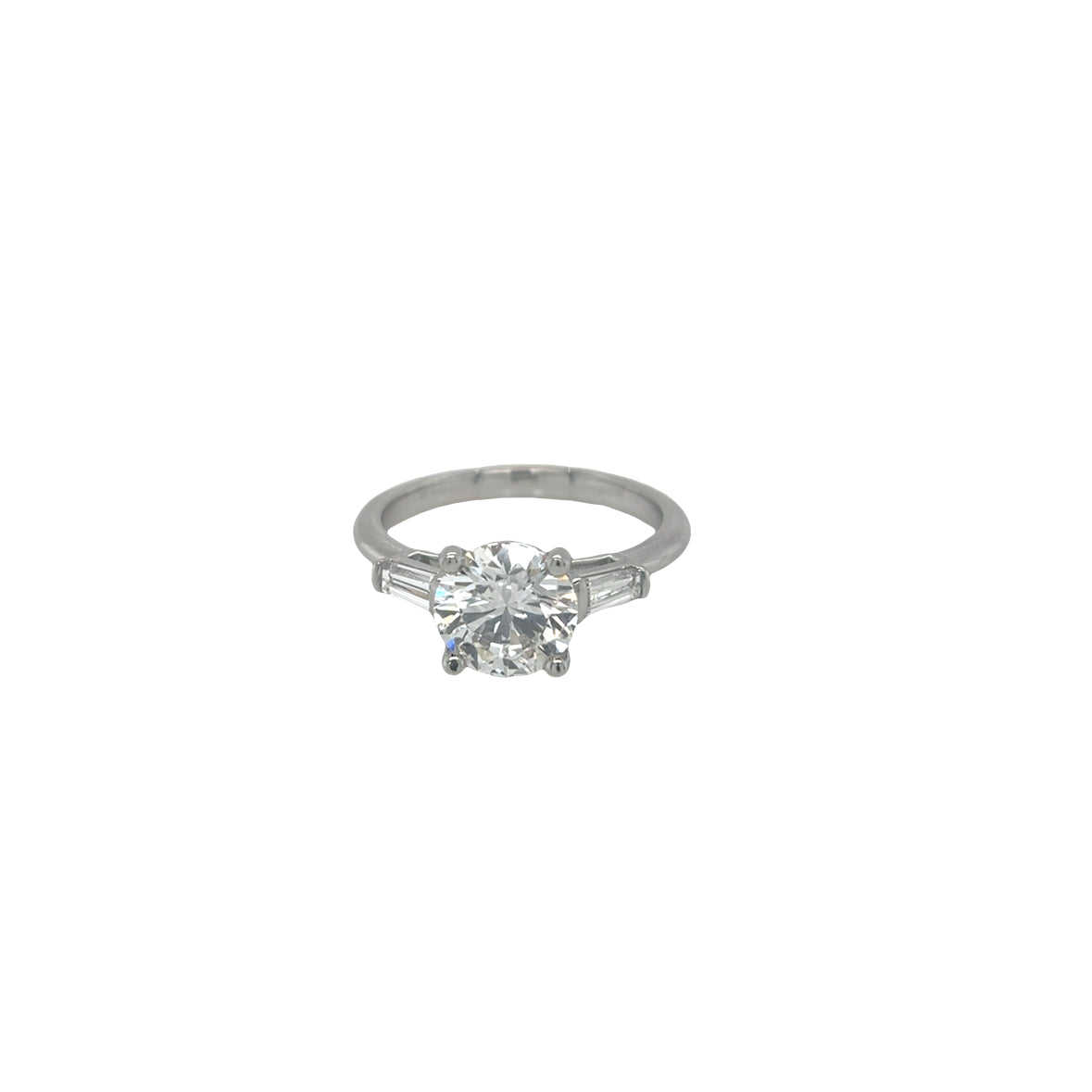 Platinum Lab Grown Diamond Ring