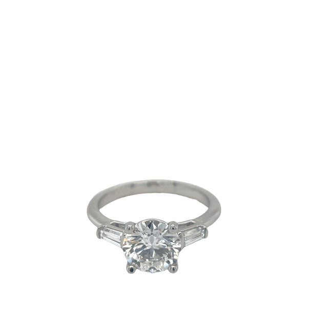 Platinum Lab Grown Diamond Ring