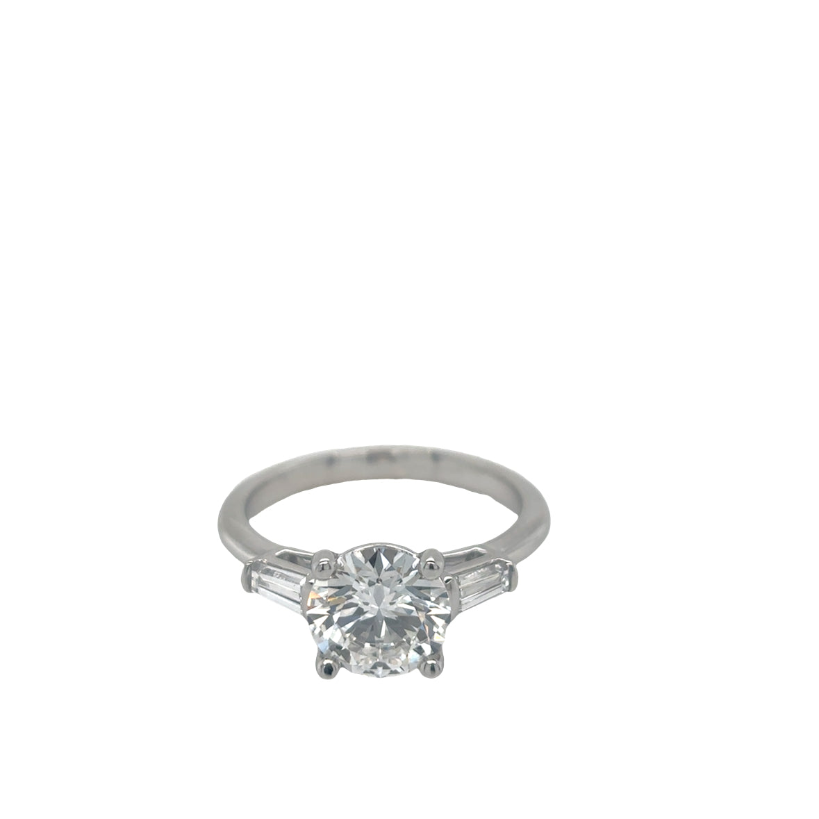 Platinum Lab Grown Diamond Ring