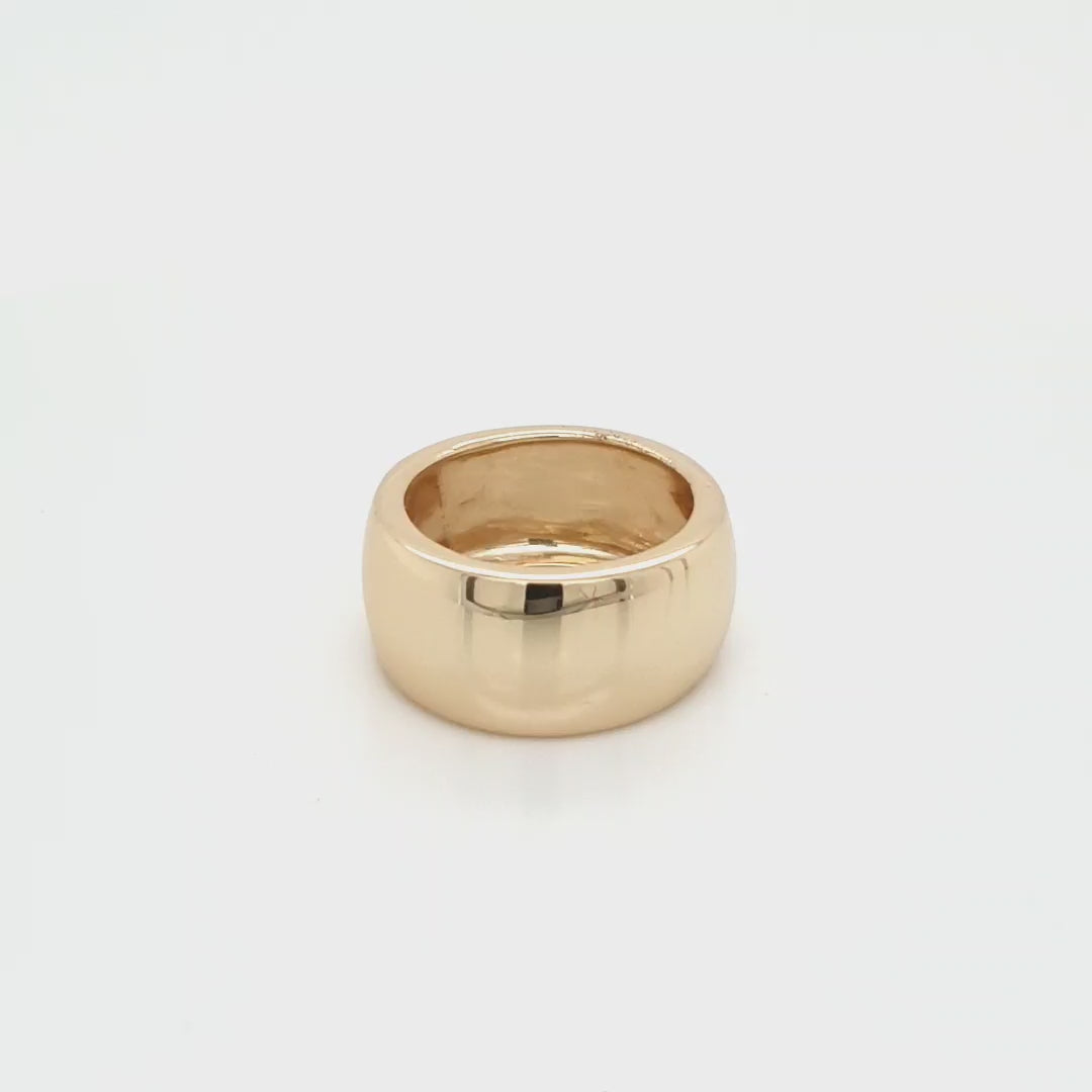 Aquaforte Gold plated ring