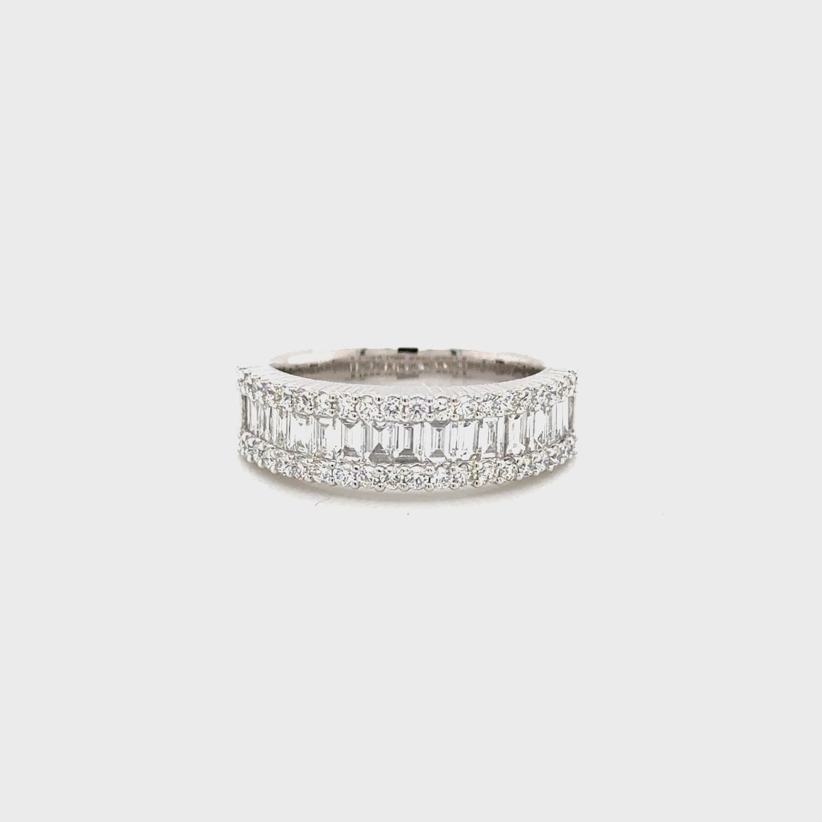 18ct White Gold Diamond Eternity Ring