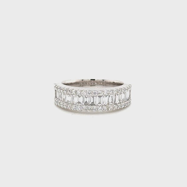 18ct White Gold Diamond Eternity Ring