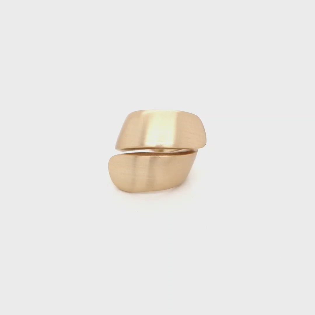 Aquaforte Gold plated ring