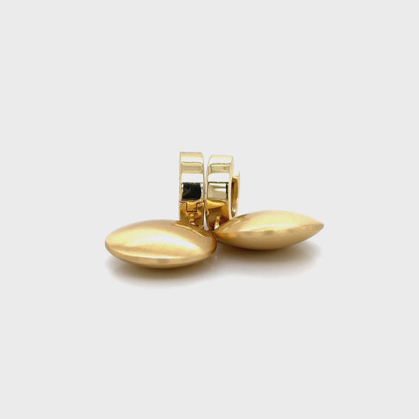 Aquaforte Gold Plated Drop Earrings