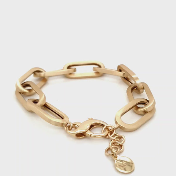 Gold plated bracelet