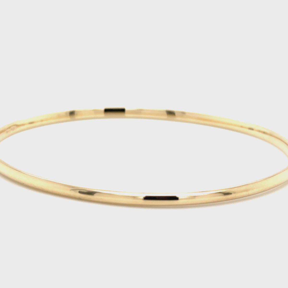 9ct Yellow Gold Handmade ESL Bangle 7.2grm POA depending on hand size please contact the store