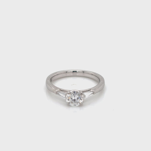 Platinum Diamond Ring 1.00ct