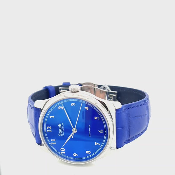 Staudt Prelude Petit Blue Mother of Pearl Automatic watch