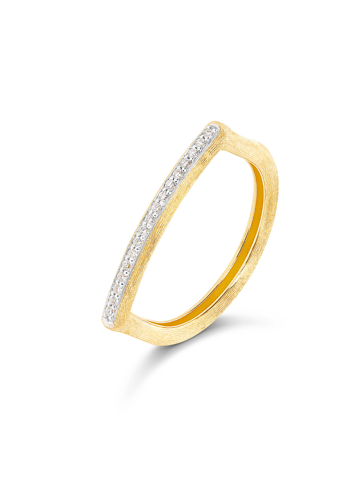Nanis 18ct Yellow Gold Diamond Ring