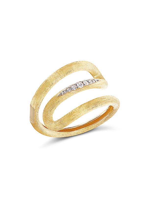 Nanis 18ct Yellow Gold Diamond Ring